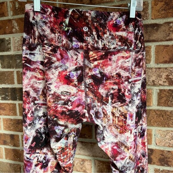 Lululemon  * Wunder Train High-Rise Tight  leggins 25" Urbantricity Multi 2021 - Picture 8 of 14
